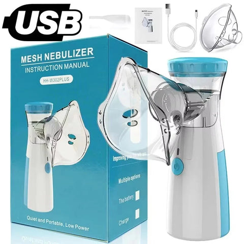 Portable Mesh Nebulizer For Adults & Kids