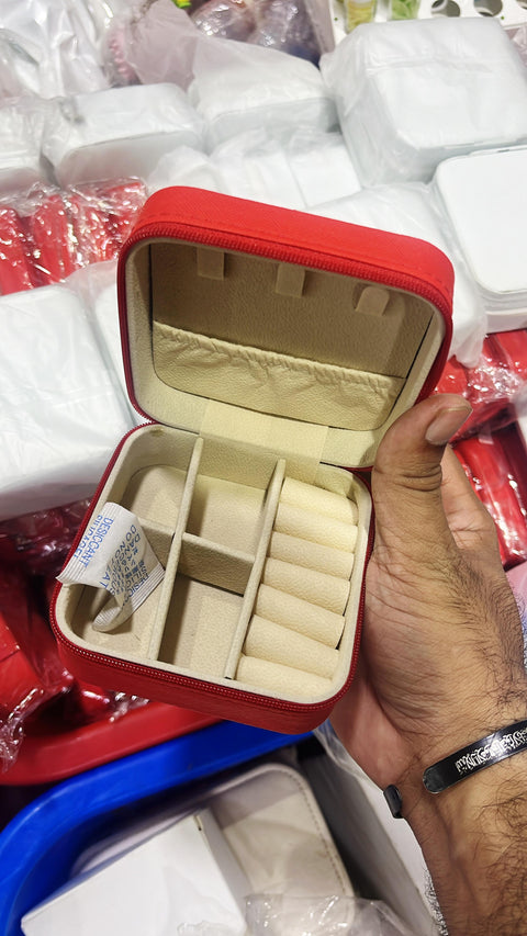 Leather Jewellery Organizer