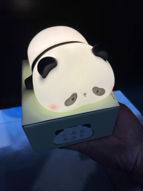Cute Silicon Soft Panda LeD Lamp