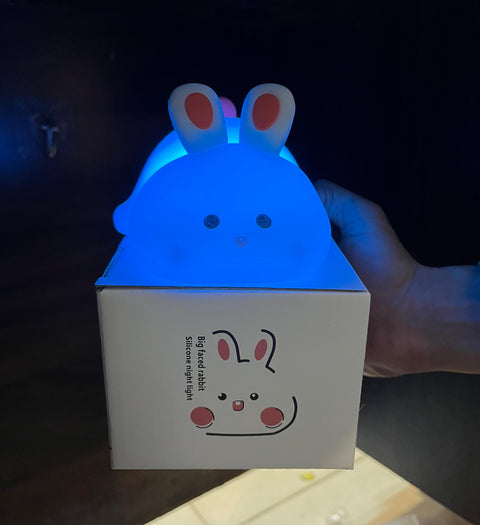Cute Silicon Soft Rabbit LeD Lamp